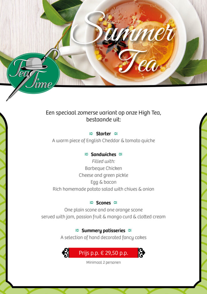 Summer tea Tea Time Echten