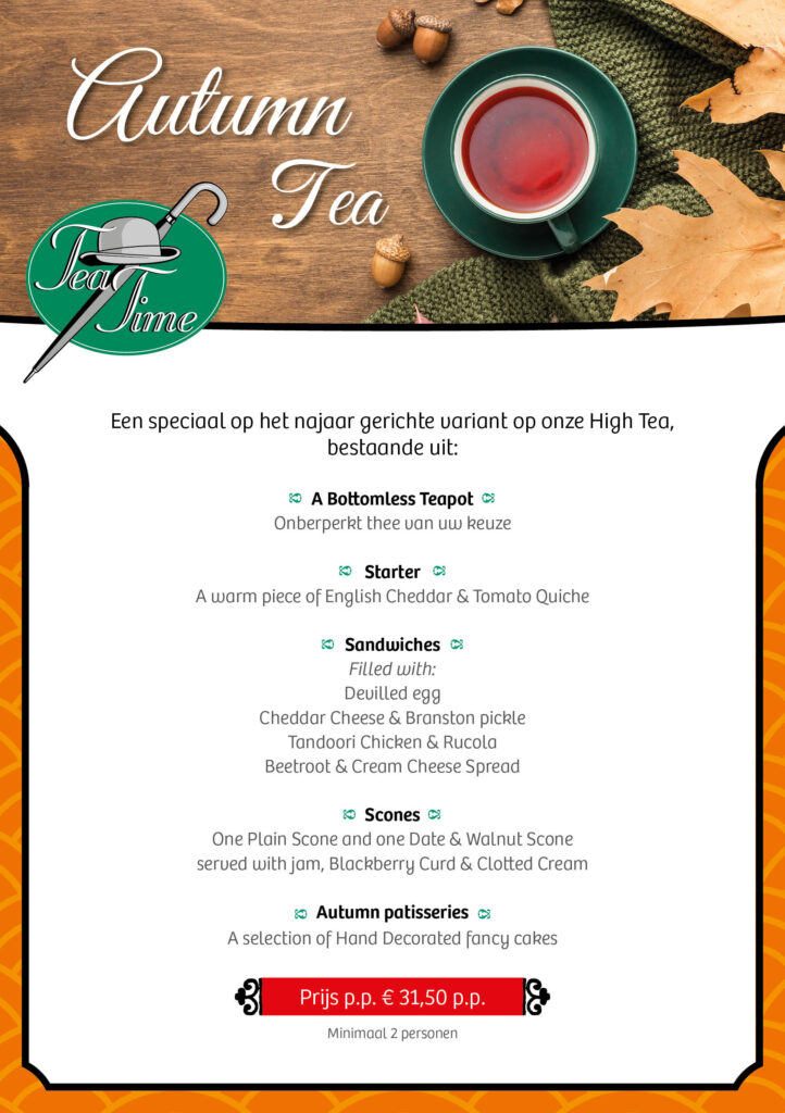 Autumn Tea - Tea Time