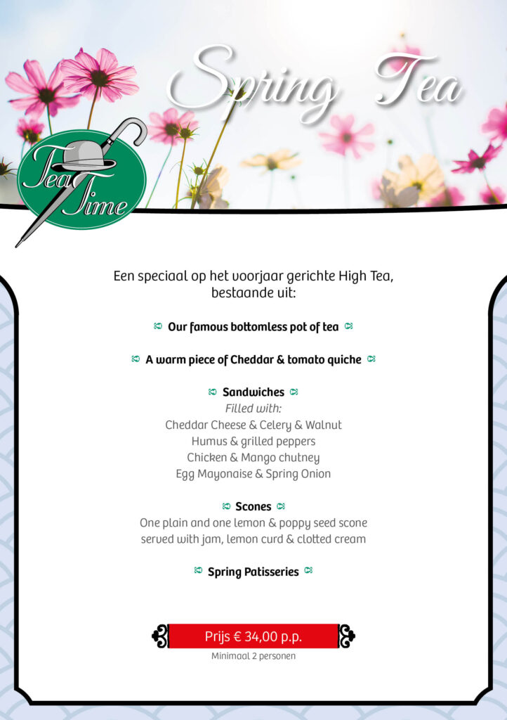 Spring tea 2026 Tea Time